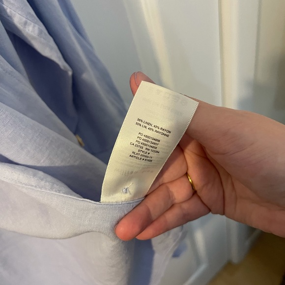 NWT Wilfred Della button-up shirt size 2 - Picture 5 of 6